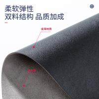 得力（deli） 83009 皮质鼠标垫 250*200mm 黑色（单位：块）