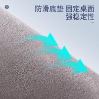 得力（deli） 83009 皮质鼠标垫 250*200mm 黑色（单位：块）