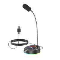 联想（Lenovo） MC01S 桌面麦克风 USB口 黑色（单位：个）
