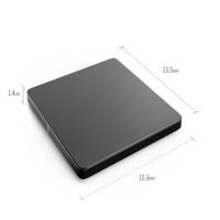 联想（Lenovo） TX800 DVD刻录光驱 外置光驱 147*138*15mm 黑色（单位：台）