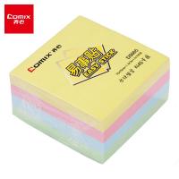 齐心（COMIX） D5005 强力系列易事贴 76mm*76mm 100张/本 4本/包(单位：包) 四色混装