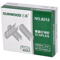 三木（SUNWOOD） 8212 厚层订书针 23/23 200张 1000枚/盒(单位：盒)