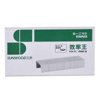 三木（SUNWOOD） P24-25 统一订书针 24/6 12号 1000枚/盒 10盒/条(单位：条)