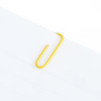 得力（deli） 0024 彩色回形针 29mm 100枚/盒(单位：盒) 彩色