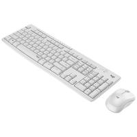 罗技（Logitech） MK295 静音无线键鼠套装 鼠标99*60mm 键盘438*143mm（单位：套） 白色