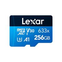 雷克沙（Lexar） LSDMI256BBCN633N（633x） TF（MicroSD）存储卡 C10 U3 V30 A1 256GB (单位:个)