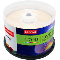 联想（Lenovo） DVD-R 刻录光盘 16速4.7GB 台产档案系列 桶装50片 空白光盘 (单位：桶) 金色