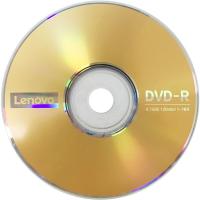联想（Lenovo） DVD-R 刻录光盘 16速4.7GB 台产档案系列 桶装50片 空白光盘 (单位：桶) 金色