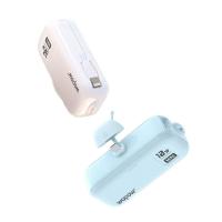 沃品（WOPOW） L37 蜜蜂自带线双线移动电源 5000mAh(单位：个) 颜色随机发货