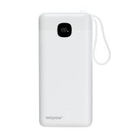 沃品（WOPOW） LQ05 自带三线22.5W快充移动电源 20000mAh 白色 (单位:个)