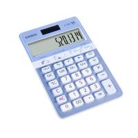卡西欧（CASIO） JS-40B 时尚办公商务计算器 (计价单位：台) 14位 蓝色 (单位:台)