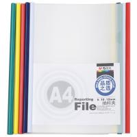 晨光（M&G） ADM94519 彩色抽杆夹 A4 5mm 10个/包(单位：包)