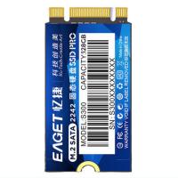 忆捷（EAGET） S300-128G 固态硬盘 22*42*3.5mm （单位：个） 蓝色