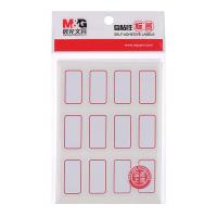 晨光（M&G） YT-14 口曲纸/自粘性标贴 18*32mm 12枚/张 10张/包(单位：包) 红框