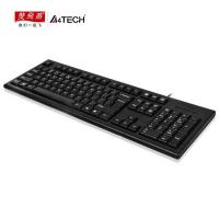 双飞燕（A4TECH） WK-100 有线键盘 104键 USB接口 黑色 (单位:个)