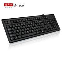 双飞燕（A4TECH） WK-100 有线键盘 104键 USB接口 黑色 (单位:个)