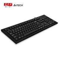 双飞燕（A4TECH） WK-100 有线键盘 104键 USB接口 黑色 (单位:个)