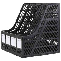 得力（deli） 9848 四联文件栏 325x263x313(mm)  （单位：个） 黑色