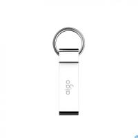 爱国者（aigo） U210 USB2.0便携挂环金属U盘 8G(单位：个) 银色