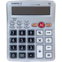 三木（SUNWOOD） EC-1841 语音型计算器 12位(单位：个) 银色