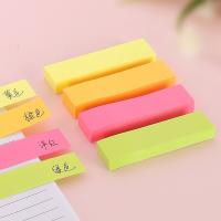 西玛（SIMAA） 8452 分条荧光便利贴便签纸 76*19mm 400张/包  (单位：包 )黄、橙、洋红、绿