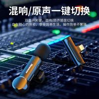 纽曼（Newmine） MC88 领夹式无线麦克风 20Hz-20KHz 传输距离20米 黑色 无线话筒一拖二lightning (单位:个)