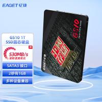 忆捷（EAGET）GS10 SSD固态硬盘 长江存储晶圆 国产TLC颗粒 SATA3.0接口高速读写1TB（单位：个）