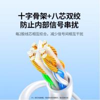 绿联（UGREEN） 20176 六类非屏蔽网线 3米 千兆 (单位：条) 白色
