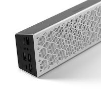 漫步者（EDIFIER） M380 桌面蓝牙音箱 247.2*38.8*72.3mm （单位:个） 银色