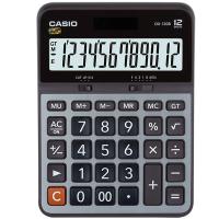卡西欧（CASIO） DX-120B 优智系列大型计算器 12位(单位：台) 长175.5mm*宽129mm*高33.2mm 灰色