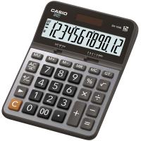 卡西欧（CASIO） DX-120B 优智系列大型计算器 12位(单位：台) 长175.5mm*宽129mm*高33.2mm 灰色