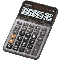 卡西欧（CASIO） AX-120B 12位计算器 12位(单位：台) 长175.5mm*宽110.5mm*高25mm 灰色