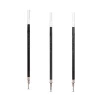 得力（deli） 6916H 速干拔帽子弹头中性笔笔芯 0.5mm 20支/盒 (单位: 盒)黑色