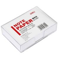 得力（deli） 7602 带盒便签纸 长147mm*宽101mm 300页/盒(单位：盒)