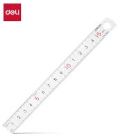 得力（deli） 8461 钢直尺 15cm(单位：只) 银色