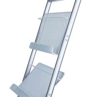 得力（deli） 9307 四层金属报刊杂志架书报架标准型 48*36*145cm (单位:个)