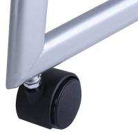 得力（deli） 9307 四层金属报刊杂志架书报架标准型 48*36*145cm (单位:个)