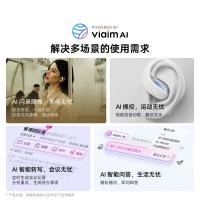 科大讯飞（iFLYTEK） 讯飞 AI 会议耳机·开放式 iFLYBUDS Air2 106.96 x47.48 x22.95mm (单位:副) 冰灰