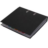 得力（deli） 5480 快劳夹 A4 黑色     (单位:个)