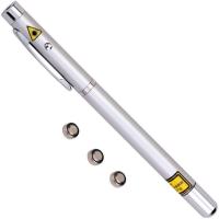 得力（deli） 3934 激光笔 红光 145×10mm 银色 支 (单位:支)