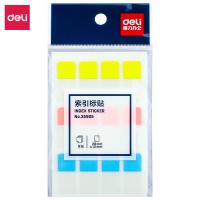 得力（deli） 25905 索引标签 28*12mm 96枚 3色 (单位:袋)
