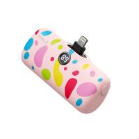 爱沃可（iWALK） DBL5000PL LinkPod Pattern 胶囊充电宝 5000mAh(单位：个) lightning接口 可爱粉