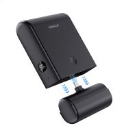 爱沃可（iWALK） LPP001C 胶囊充电宝充电仓二合一 13500mAh(单位：个) Type-C接口 黑色