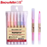 白雪（snowhite） PB-61 荧光笔 6支/盒(单位：盒) 混色