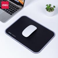 得力（deli） 83007 耐磨树脂鼠标垫 300*220*3mm 黑色（单位：张）