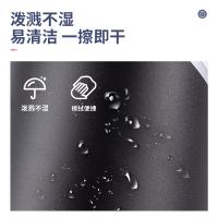 得力（deli） 83007 耐磨树脂鼠标垫 300*220*3mm 黑色（单位：张）