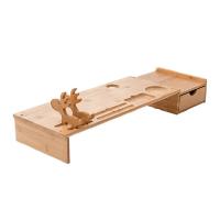 倍方 电脑显示器增高架 单抽屉 73683 68*23*10cm (单位:个) 原色