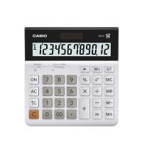 卡西欧（CASIO） DH-12-WE 计算器 双电源（单位：个）白色