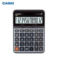 卡西欧（CASIO） DX-120B 计算器 12位显示 双电源 （单位:个） 灰色