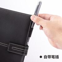 得力（deli） 22232 皮面本套装（配中性笔） 25K 120张 黑色 (单位:套)